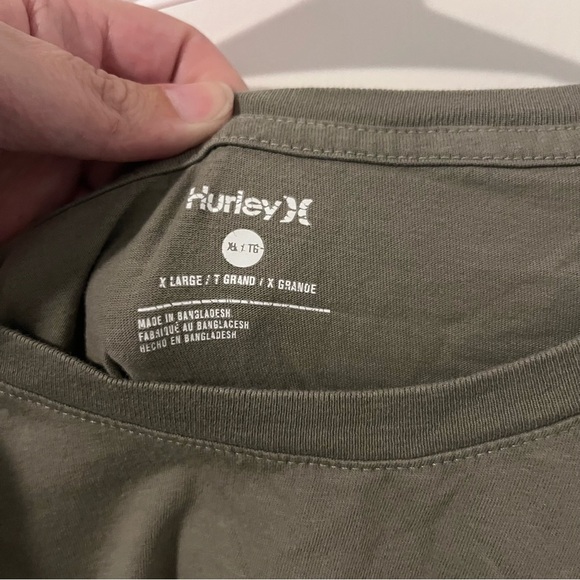 Hurley Welcome to Hurley Paradise Short Sleeve Tee Olive Green Extra Large - Picture 3 of 6